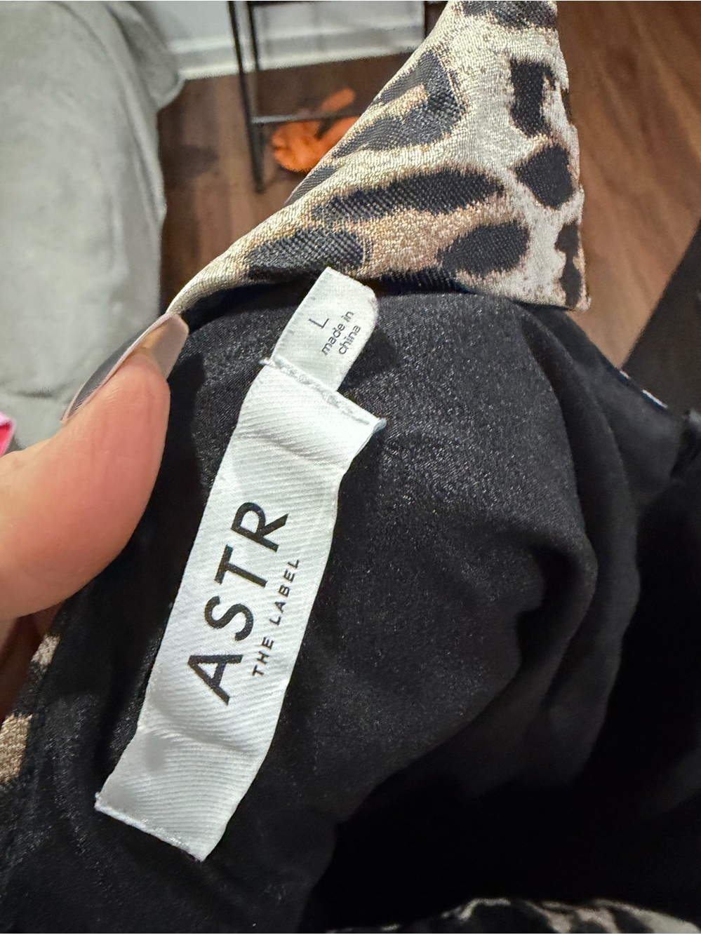 Nwot ASTR Label Claudie Dress Leopard Print mini  fall party formal $158 revolve - Picture 11 of 13